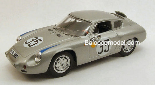 MODELE REDUIT COMPATIBLE AVEC PORSCHE ABARTH N.35 12ème LE MANS 1962 R.BUCHET-H.SCHILLER 1:43 MEILLEUR MODELE BT9362