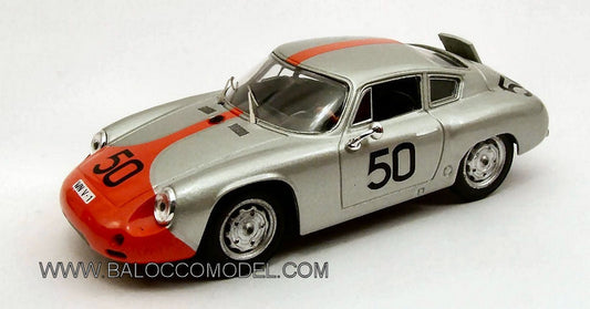 MODELE REDUIT COMPATIBLE AVEC PORSCHE ABARTH N.50 RETRAITE TARGA FLORIO 1962 STRAHLE-HAHNL 1:43 MEILLEUR MODELE BT9425