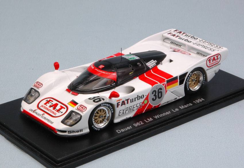 SCALE MODEL COMPATIBLE WITH PORSCHE DAUER N.36 WINNER LM 1994 BALDI-DALMAS-HAYWOOD 1:43 REPRO SPARK MODEL 43LM94