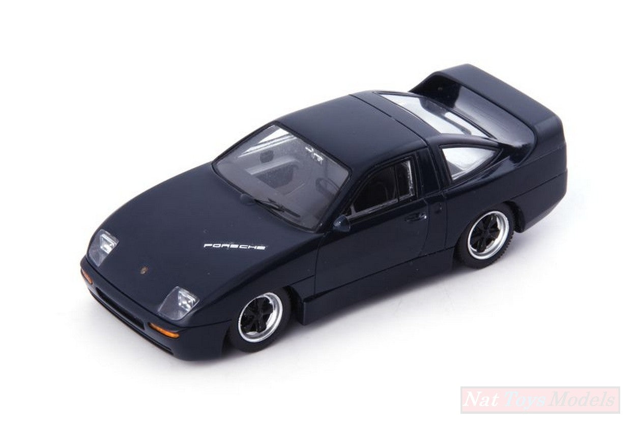 SCALE MODEL COMPATIBLE WITH PORSCHE EXPERIMENTAL PROTOTYPE 1985 DULL BLACK 1:43 AUTOCULT ATC06035