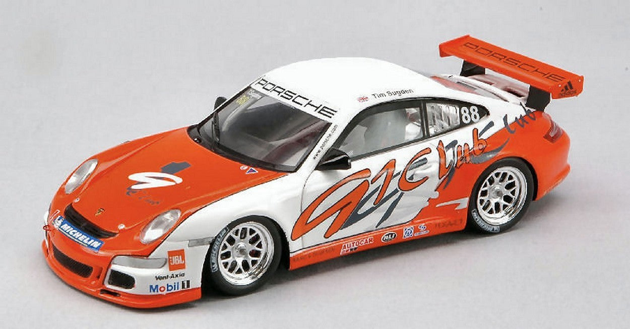 MODÈLE RÉDUIT COMPATIBLE AVEC PORSCHE GT 3 N.88 WINN.CUP ASIA 2007 SPARK MODEL S1906