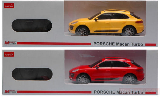 SCALE MODEL COMPATIBLE WITH PORSCHE MACAN RADIO CONTROL 1:24 MONDO MOTORS MM63380