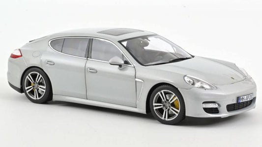 SCALE MODEL COMPATIBLE WITH PORSCHE PANAMERA TURBO 2009 SILVER 1:18 NOREV NV187609