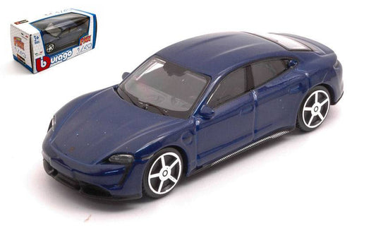 MODELE REDUIT COMPATIBLE AVEC PORSCHE TAYCAN 2018 BLEU 1:43 BURAGO BU30433B