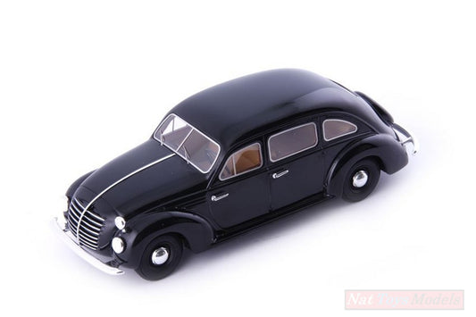 MODELLINO IN SCALA COMPATIBILE CON PZINZ 403 LUX-SPOR 1936 BLACK 1:43 AUTOCULT ATC06036