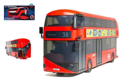 SCALE MODEL COMPATIBLE WITH QUICK BUILD NEW ROUTEMASTER BUS 30 cm AIRFIX J6050