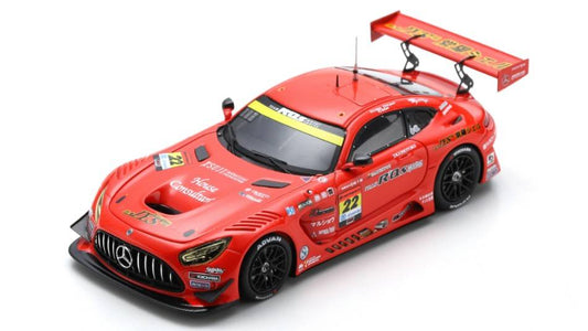 SCALE MODEL COMPATIBLE WITH R'Qs AMG GT3 N.22 SUPER GT300 2023 H.WADA-M.JYONAI-M.KANO 1:43 SPARK MODEL SGT075