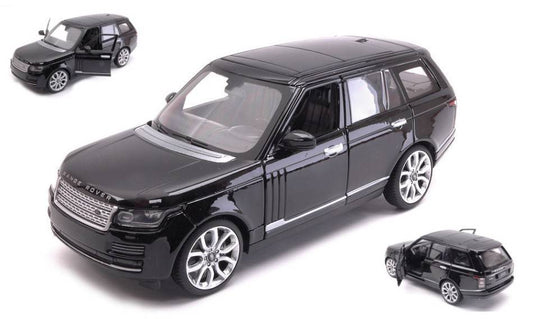 SCALE MODEL COMPATIBLE WITH RANGE ROVER BLACK 1:24 RASTAR RAT56300BK