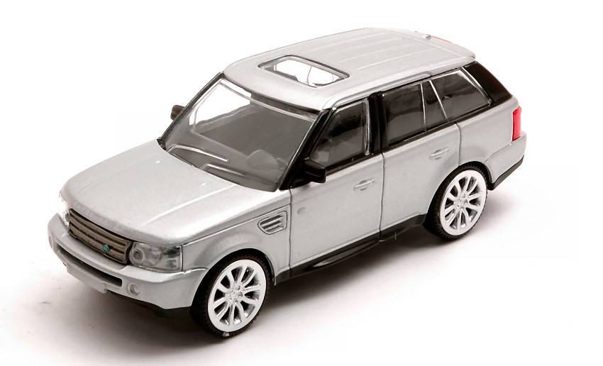MODELLINO IN SCALA COMPATIBILE CON RANGE ROVER SPORT SILVER 1:43 RASTAR RAT36600S
