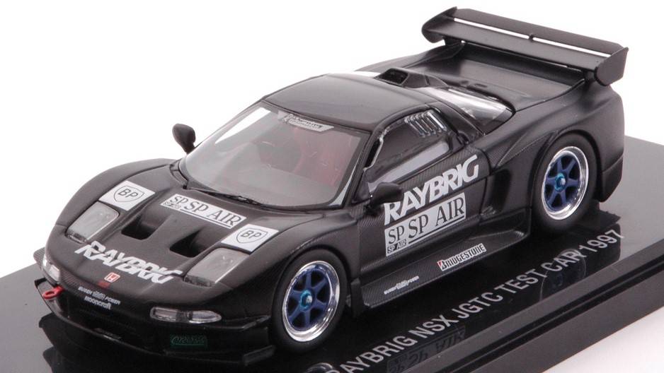 SCALE MODEL COMPATIBLE WITH RAYBRIG NSX JGTC 1997 TEST CAR 1:43 EBBRO EB44225