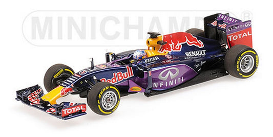 MODELLINO IN SCALA COMPATIBILE CON RED BULL D.RICCIARDO 2015 1:43 MINICHAMPS PM417150003