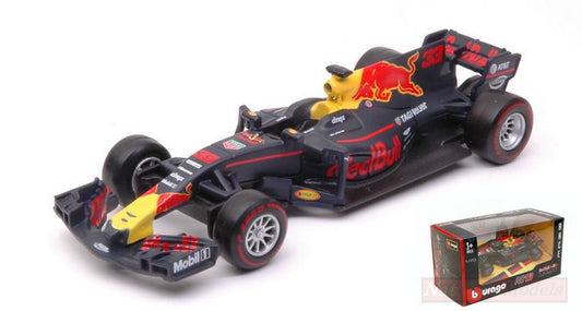 MODELLINO IN SCALA COMPATIBILE CON RED BULL RB13 MAX VERSTAPPEN 2017 N.33 1:43 BURAGO BU38027V