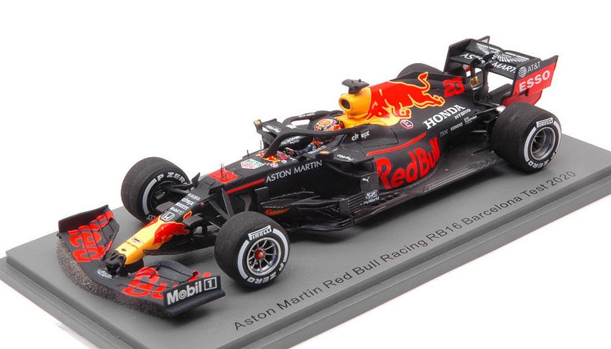 SCALE MODEL COMPATIBLE WITH RED BULL RB16 ALEXANDER ALBON 2020 N.33 BARCELONA TEST 1:43 SPARK MODEL S6459