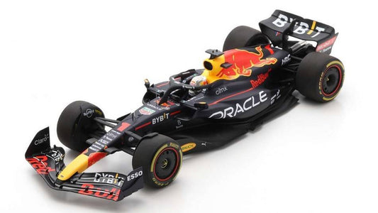 SCALE MODEL COMPATIBLE WITH RED BULL RB18 MAX VERSTAPPEN 2022 N.1 WINNER BELGIAN GP 1:18 SPARK MODEL 18S772