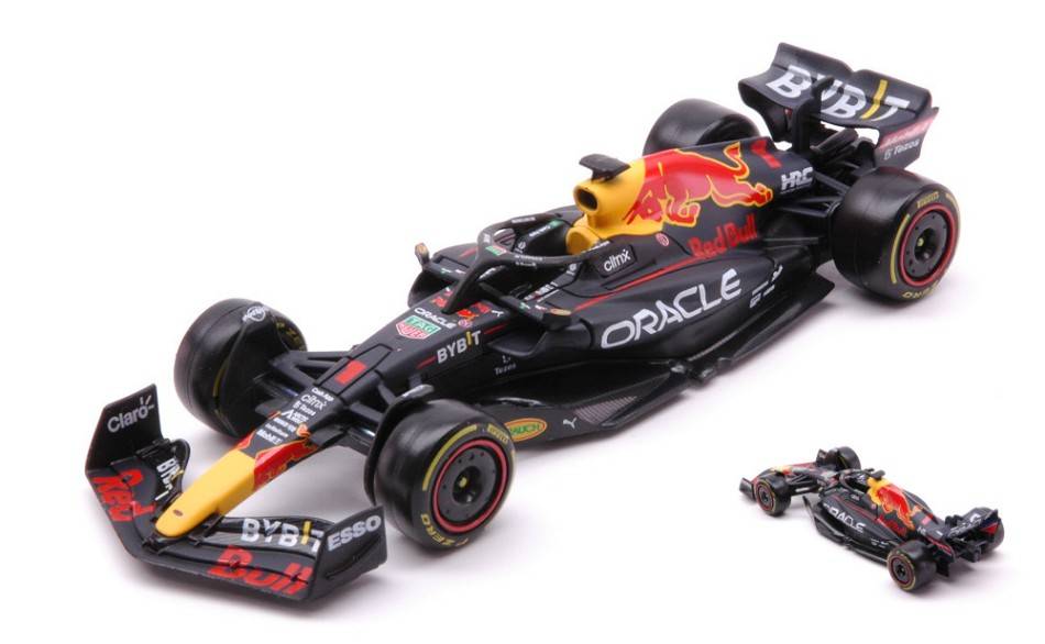 MODELLINO IN SCALA COMPATIBILE CON RED BULL RB18 N.1 MAX VERSTAPPEN 2022 1:43 BURAGO BU38061V