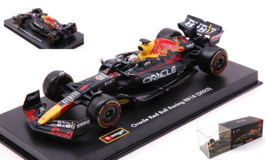 SCALE MODEL COMPATIBLE WITH RED BULL RB18 N.1 MAX VERSTAPPEN 2022 SIGNATURE W/HELMET 1:43 BURAGO BU38062V