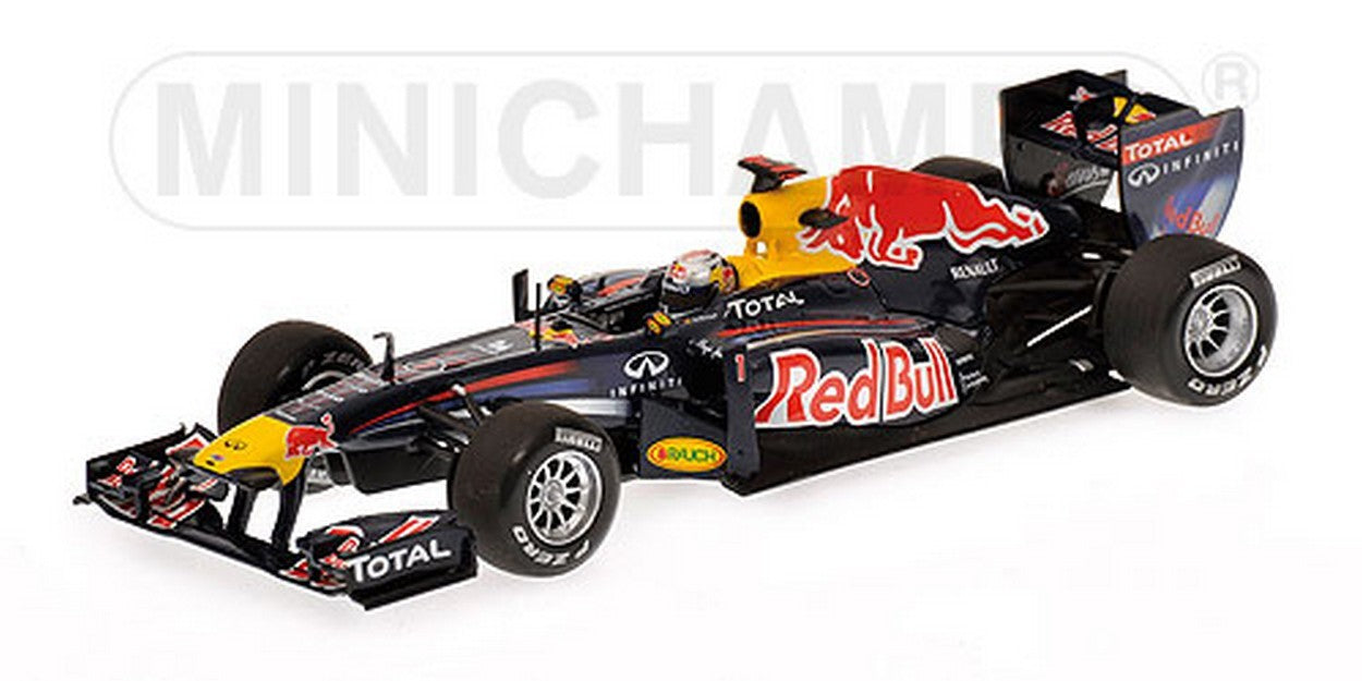 MODELLINO IN SCALA COMPATIBILE CON RED BULL S.VETTEL 2011 WINNER MALAYSIAN GP 2011 1:43 MINICHAMPS PM410110101