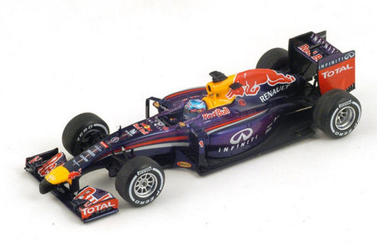 MODELLINO IN SCALA COMPATIBILE CON RED BULL S.VETTEL 2014 N.1 RETIRED AUSTRALIAN GP 1:43 SPARK MODEL S3085