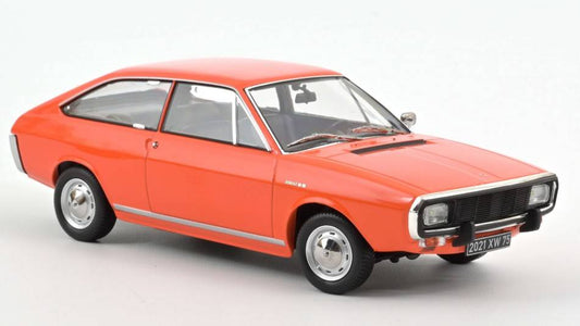 SCALE MODEL COMPATIBLE WITH RENAULT 15 TL 1971 ORANGE 1:18 NOREV NV185350