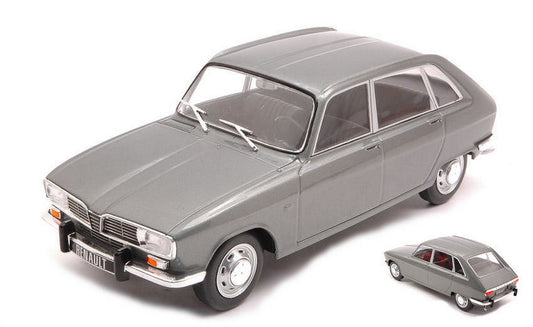 SCALE MODEL COMPATIBLE WITH RENAULT 16 METALLIC GRAY 1:24 WHITEBOX WB124047