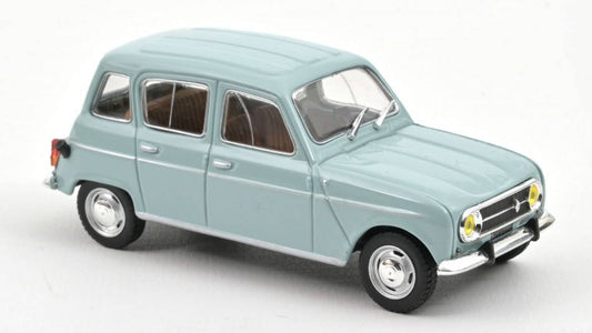 MODELE REDUIT COMPATIBLE AVEC RENAULT 4 1974 BLEU CLAIR 1:43 NOREV NV510037