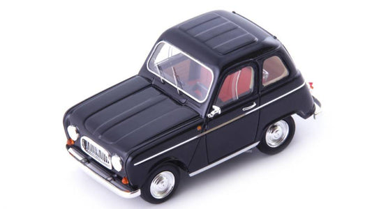 MODELE REDUIT COMPATIBLE AVEC RENAULT 4 BERTIN 1969 NOIR 1:43 AUTOCULT ATC03023