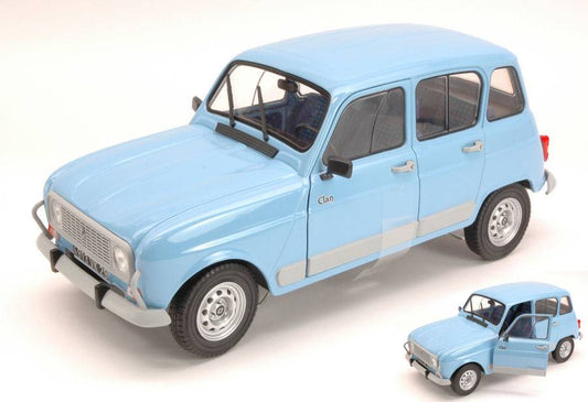 MODELLINO IN SCALA COMPATIBILE CON RENAULT 4L GTL CLAN 1986 AZUR 1:18 SOLIDO SL1800103