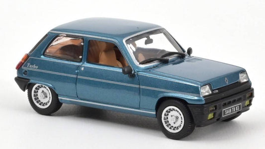 MODELLINO IN SCALA COMPATIBILE CON RENAULT 5 ALPINE TURBO 1983 NAVY BLUE 1:43 NOREV NV510534