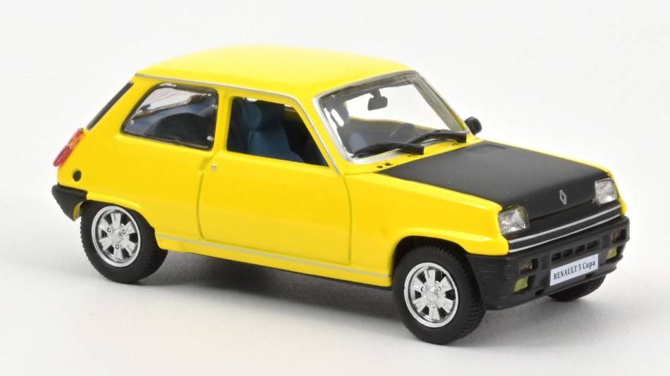 MODELLINO IN SCALA COMPATIBILE CON RENAULT 5 COPA 1980 SUNFLOWER YELLOW 1:43 NOREV NV510537