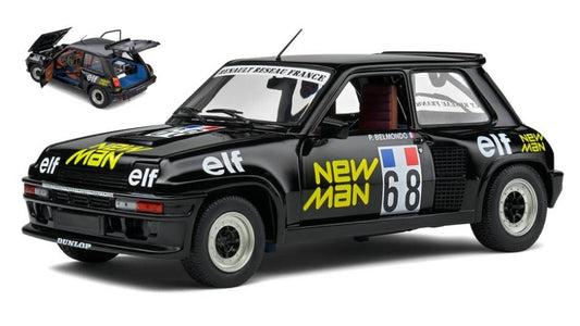 MODELE REDUIT COMPATIBLE AVEC RENAULT 5 TURBO N.5 COUPE D'EUROPE 1984 P.BELMONDO 1:18 SOLID SL1801312