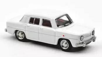 MODELLINO IN SCALA COMPATIBILE CON RENAULT 8 1963 WHITE 1:87 NOREV NV512794