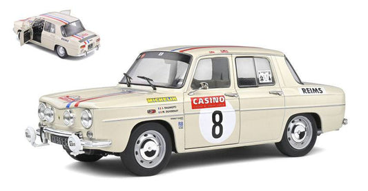 MODELE REDUIT COMPATIBLE AVEC RENAULT 8 GORDINI 1300 N.8 R.HISTORIQUE MONTE CARLO 2014 J.RAGNOTTI 1:18 SOLID SL1803608