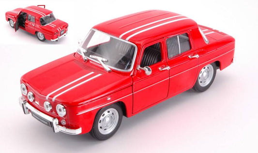 SCALE MODEL COMPATIBLE WITH RENAULT 8 GORDINI 1963 RED 1:24 WELLY WE24015R