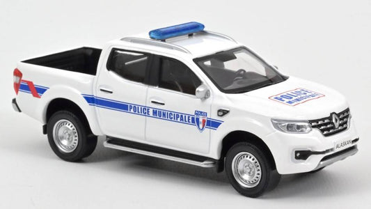 SCALE MODEL COMPATIBLE WITH RENAULT ALASKAN 2018 MUNICIPAL POLICE 1:43 NOREV NV518355