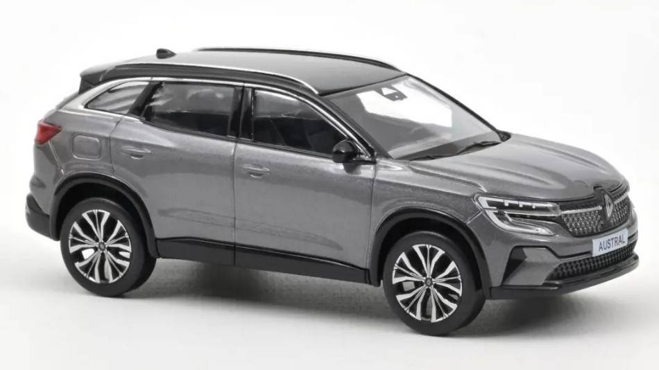 SCALE MODEL COMPATIBLE WITH RENAULT AUSTRAL 2022 SHADOW GRAY 1:43 NOREV NV517928