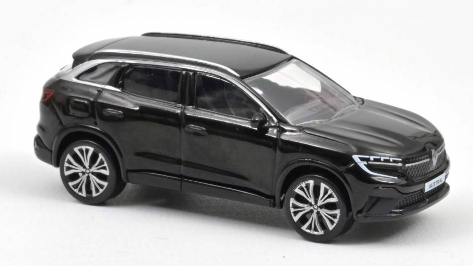 SCALE MODEL COMPATIBLE WITH RENAULT AUSTRAL 2023 DIAMOND BLACK 1:64 NOREV NV310953