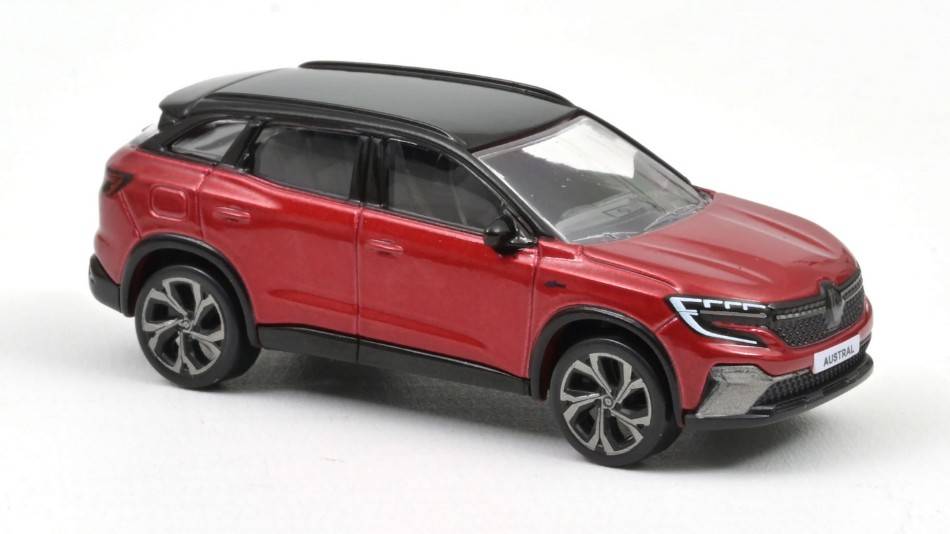 SCALE MODEL COMPATIBLE WITH RENAULT AUSTRAL ESPRIT ALPINE 2023 FLAME RED 1:64 NOREV NV310952