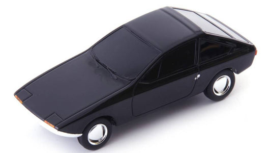 MODELLINO IN SCALA COMPATIBILE CON RENAULT LIGNE FLECHE 1963 BLACK 1:43 AUTOCULT ATC06058