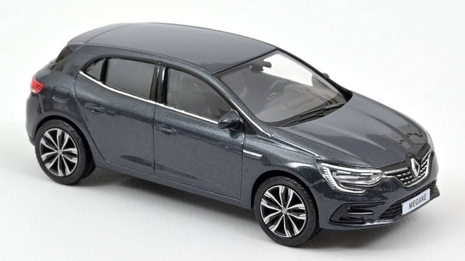 MODELLINO IN SCALA COMPATIBILE CON RENAULT MEGANE 2020 TITANIUM GREY 1:43 NOREV NV517667