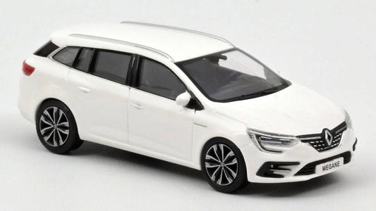 MODELLINO IN SCALA COMPATIBILE CON RENAULT MEGANE ESTATE 2020 WHITE 1:43 NOREV NV517668