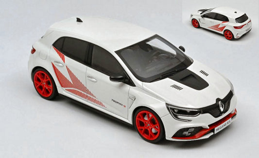 SCALE MODEL COMPATIBLE WITH RENAULT MEGANE RS TROPHY R 2019 WHITE 1:18 NOREV NV185239