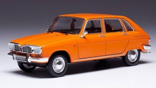 MODELLINO IN SCALA COMPATIBILE CON RENAULT R 16 1969 ORANGE 1:43 IXO MODEL CLC493