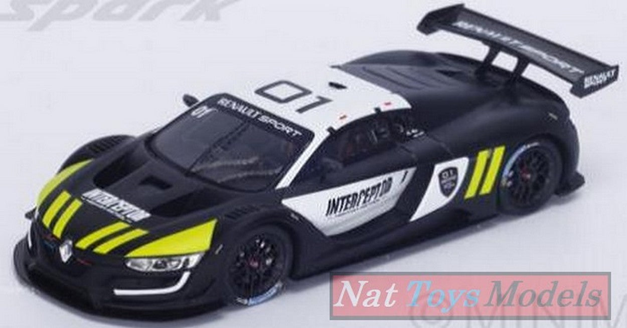 SCALE MODEL COMPATIBLE WITH RENAULT RS 01 INTERCEPTOR J.RAGNOTTI 1:43 SPARK MODEL SF104