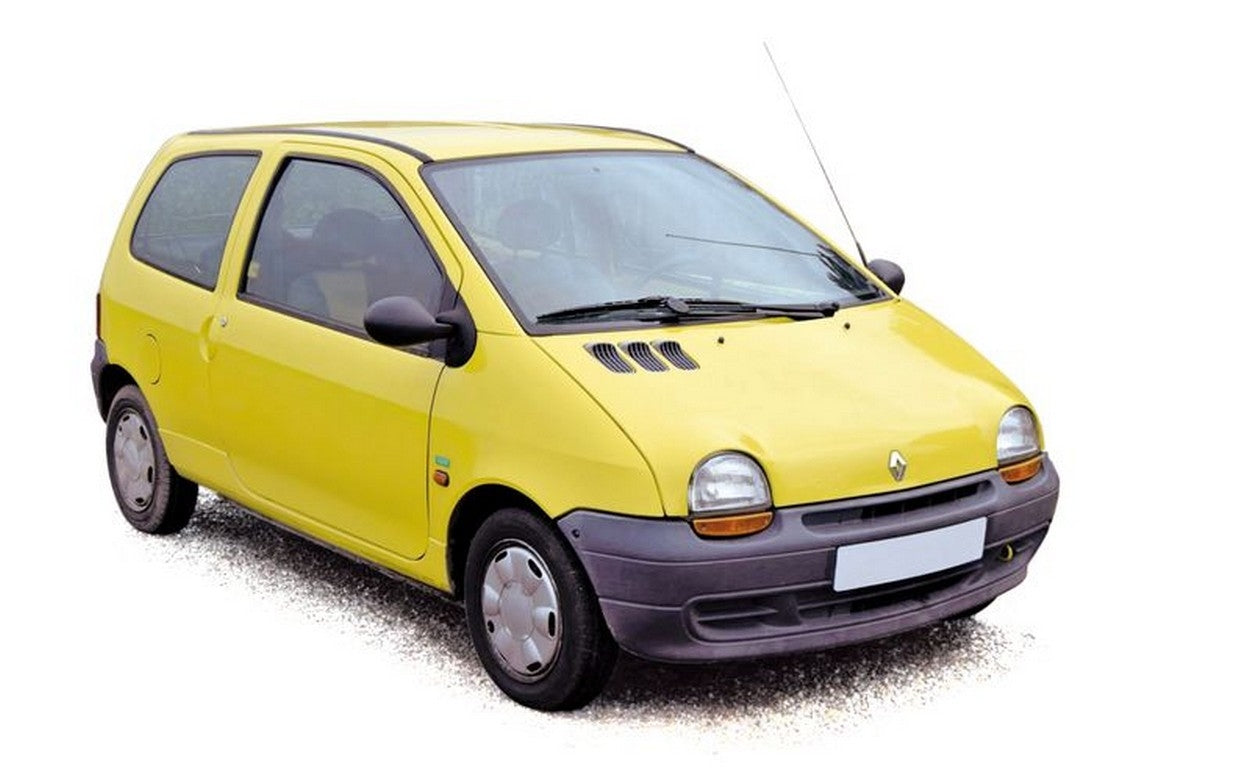MODELLINO IN SCALA COMPATIBILE CON RENAULT TWINGO 1995 LEMON YELLOW & UNITED DECO 1:18 NOREV NV185297