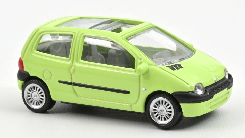 MODELE REDUIT COMPATIBLE AVEC RENAULT TWINGO 2004 LIVE PASTEL 1:50 NOREV NV310948