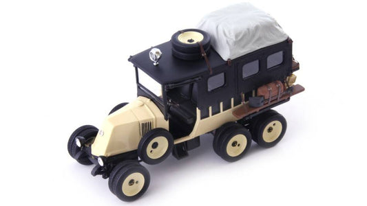 MODELE REDUIT COMPATIBLE AVEC RENAULT TYPE MH6 ROUES 1924 IVOIRE 1:43 AUTOCULT ATC11016