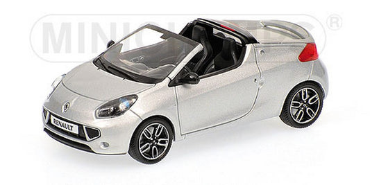 SCALE MODEL COMPATIBLE WITH RENAULT WIND 2010 SILVER 1:43 MINICHAMPS PM400113930
