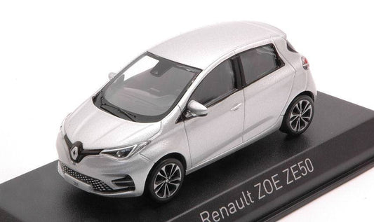 MODELLINO IN SCALA COMPATIBILE CON RENAULT ZOE ZE50 2020 HIGLAND GREY 1:43 NOREV NV517564
