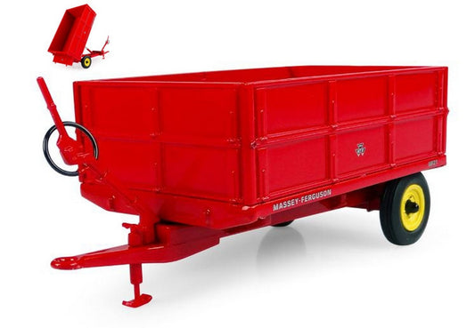 MODELLINO IN SCALA COMPATIBILE CON RIMORCHIO MASSEY FERGUSON MF 21 W/EXTRA SIDE PANELS 1:32 UNIVERSAL HOBBIES UH6242