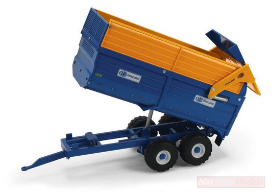 MODELLINO IN SCALA COMPATIBILE CON RIMORCHIO PER TRINCIATI KANE 16 TONNE SILAGE TRAILER 1:32 BRITAINS LC42700